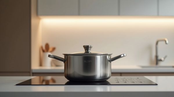 Culotter une poêle en inox ne présente pas d'avantages significatifs