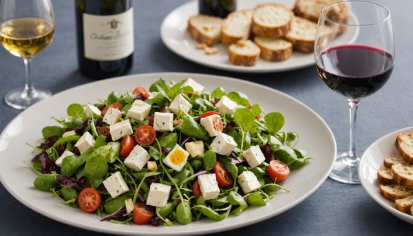 Quel vin idéal pour sublimer une salade périgourdine ?